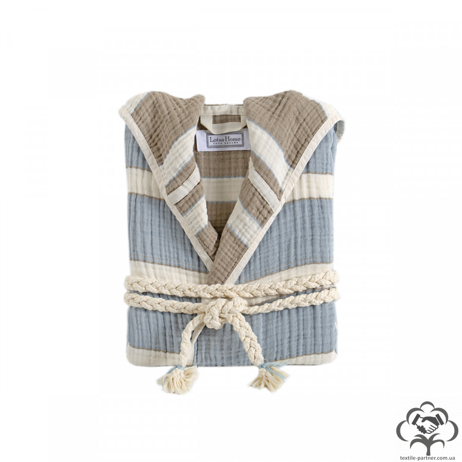 khalat-lotus-home-milana-mus-lin-lead-blue-khaki-l-xl