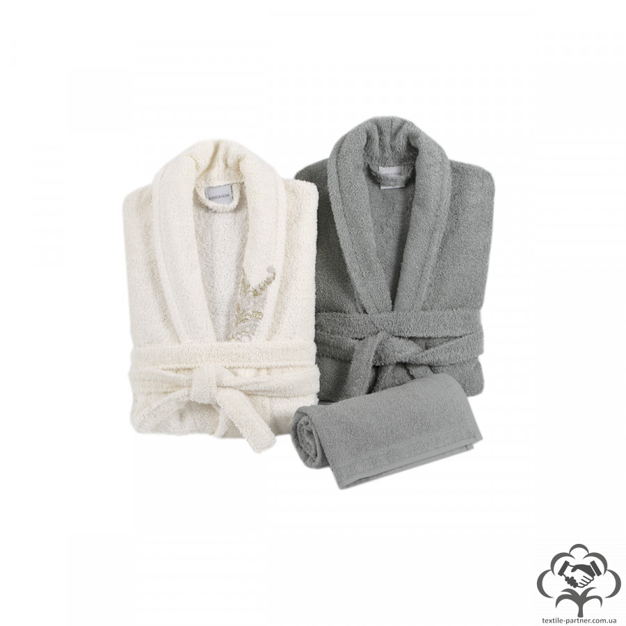 nabor-khalat-s-polotencem-karaca-home-fronda-offwhite-gri-kremovyj-ceryj