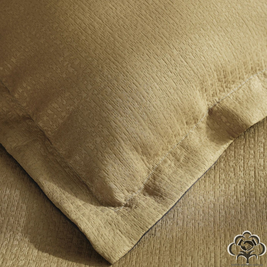 nabor-postelnoe-bele-s-pokryvalom-karaca-home-lena-haki-khaki-evro