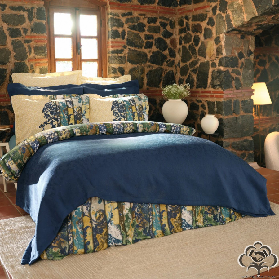 nabor-postelnoe-bele-s-pokryvalom-karaca-home-ornella-indigo-indigo-evro