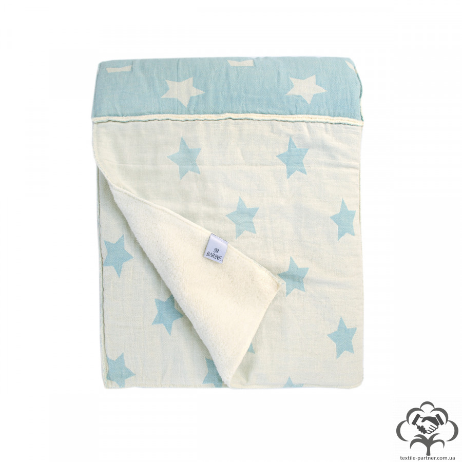 pled-mikroplyush-barine-star-patchwork-throw-mint-mentolovyj-130170