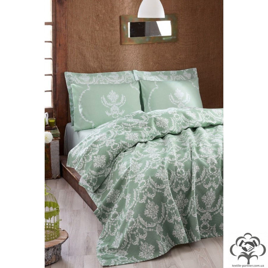 pokryvalo-pike-eponj-home-pure-suyesili-zelenyj-vafelnoe-200235