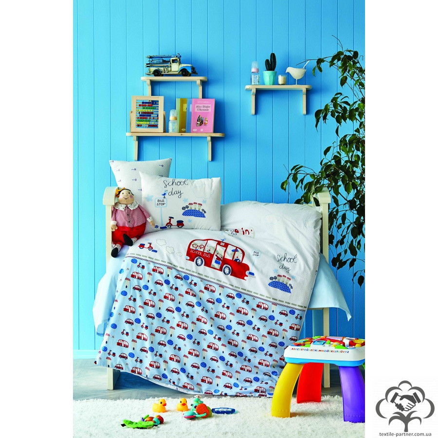 postelnoe-bele-dlya-mladencev-karaca-home-school-bus-mavi-2020-2-goluboj-ranfors