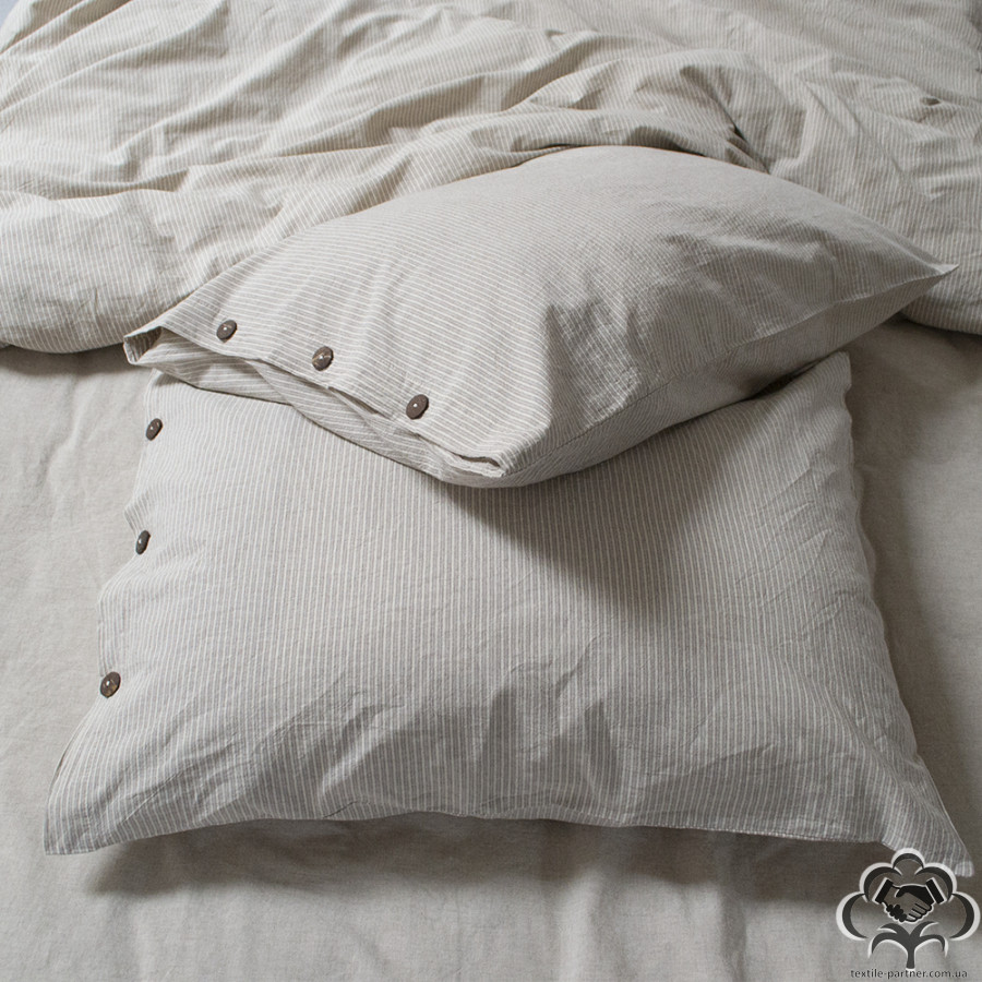 postelnoe-bele-lotus-home-washed-cotton-pinstripe-kahve-bej-polutornyj
