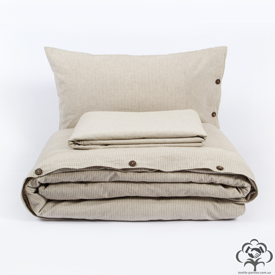 postelnoe-bele-lotus-home-washed-cotton-pinstripe-kahve-bej-polutornyj
