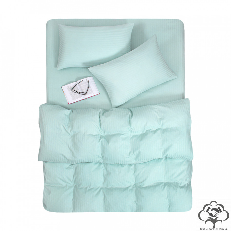 postelnoe-bele-lotus-otel-satin-strajp-mentolovyj-11-evro-turciya