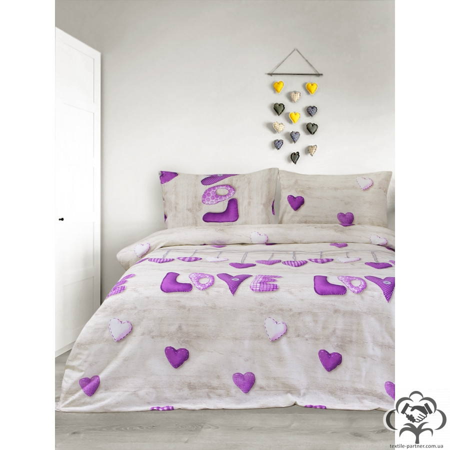 postelnoe-bele-lotus-ranforce-sewn-love-lilovyj-dvuspalnyj