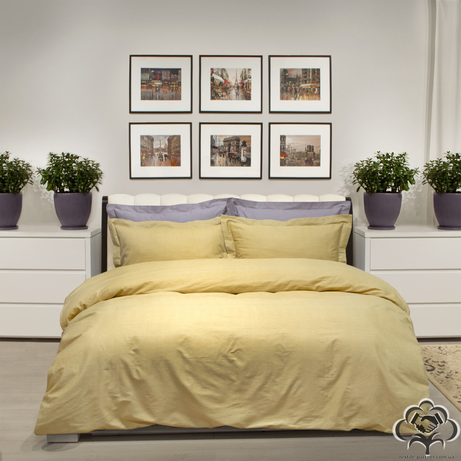 postelnoe-bele-satin-premium-lotus-home-basic-zheltyj-evro