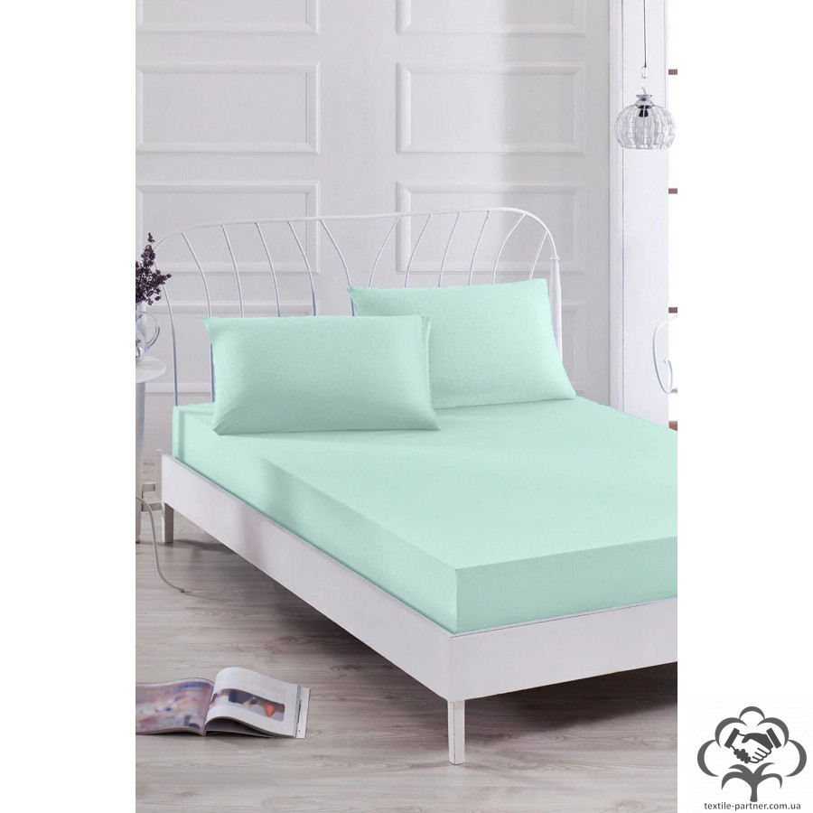 prostyn-na-rezinke-s-navolochkami-eponj-home-paint-dboya-kmint-mentolovyj-160200
